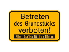 Wolk Gruppe Verbodsbord