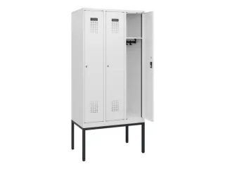 schoollocker,HxBxD 1950x900x500mm,3vak,vak B 300mm,cil.-slot - 1