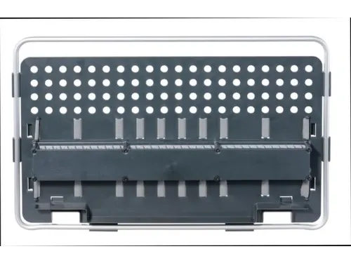 gereedschapshouder,borstelhouder,18rubberen lussen,HxBxD 285x440x50mm