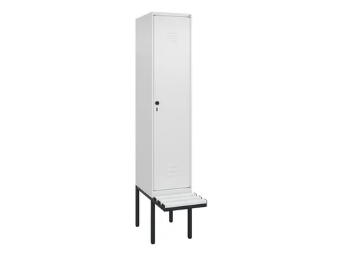 locker voor scheiding van kleding,HxBxD 2120x400x815mm,1vak