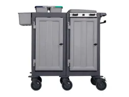 Reinigingswagen,2Kasten,2-4Zakhouders,4X6L Emmer,3Xopvanglegborden