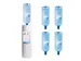 Watercooler Basic Wit + 4x Bronwater 18 Liter