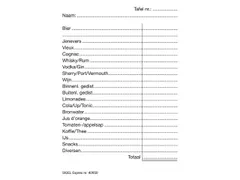 Barbon Sigel Expres A6 100 vel. Pak a 10 stuks