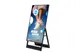Chevalet numérique en A avec écran Samsung 55 inch aluminium noir