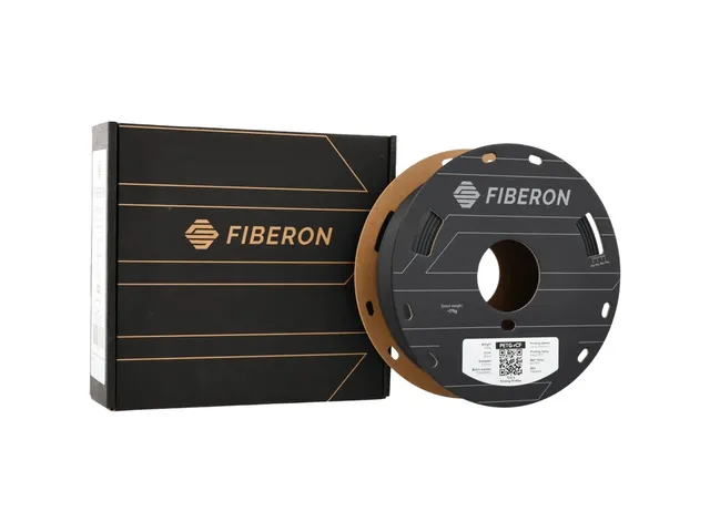 Polymaker Fiberon PETG-rCF08 Filament 1,75 mm Black 0,5 kg