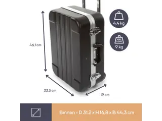 Gereedschapskoffer IN ABS 461x335x190mm 29.3 Liter - 10