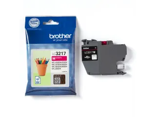 Inktcartridge Brother LC-3217M rood - 3