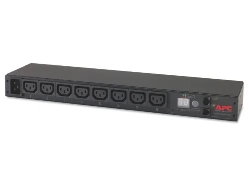 APC Rack PDU AP7821B, Metered, 0U/1U, 16A, 230V,(8x) C13, C20 stekker