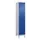 Z-garderobekast,HxBxD 1950x400x500mm,vak B 200/400mm,draaigrendel