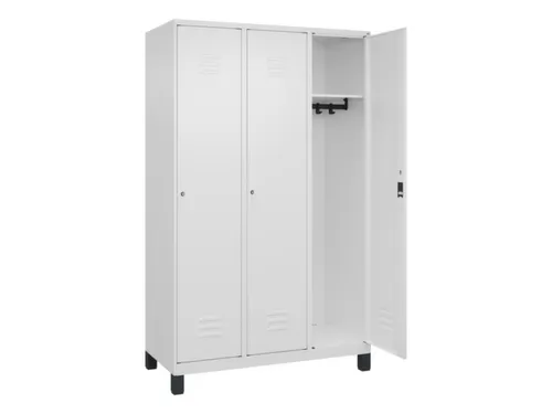 locker,HxBxD 1950x1200x500mm,3vak,vak B 400mm,cil.-slot,voeten