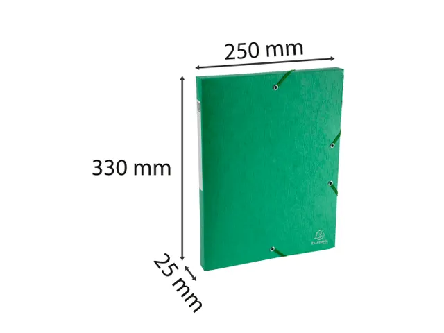 Klasseerdoos Scotten rug 25mm A4 groen