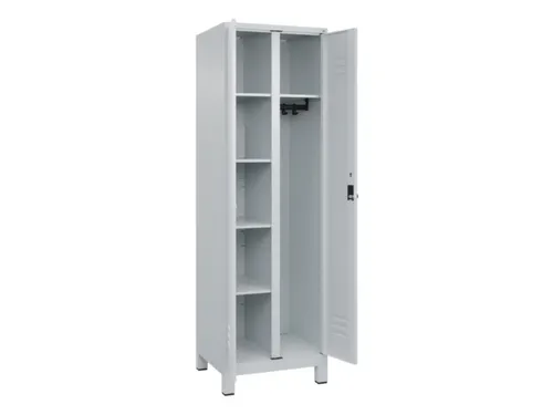 wasgoedverdeelkast,HxBxD 1950x600x500mm,vak B 300mm,draaigrendel