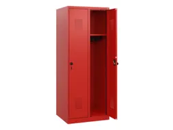 schoollocker,HxBxD 1530x600x500mm,2vak,vak B 300mm,draaigrendel
