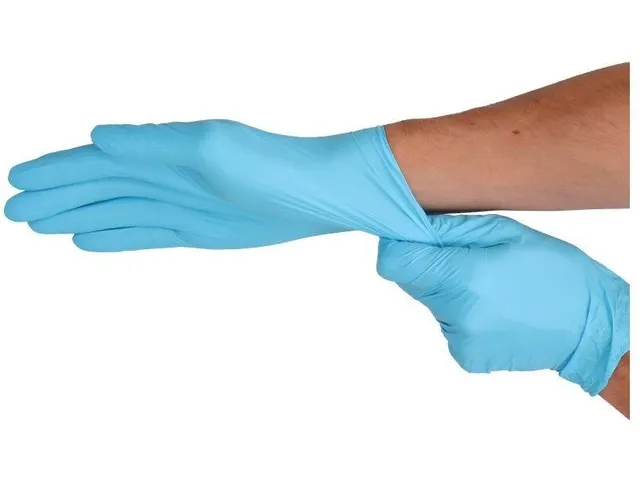 Handschoen CMT M soft nitril blauw 100 stuks