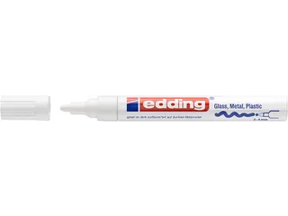 Viltstift Edding 750 Lakmarker Rond 2-4mm Wit - 1