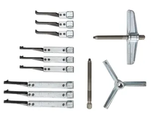 1.07/K-2 Trekkerset met 9haken,200x150/220/300mm - 2