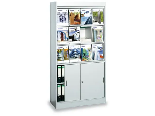 folderkast,HxBxD 1910x970x420mm,12xfoldervakken,v. DIN A4