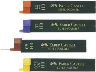 Potloodstiftjes Faber Castell Super-polymer 0.35mm Hb - 2