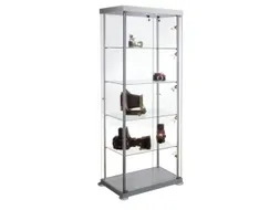 Vitrine Design Hxbxd 1800x850x425mm 4 Glazen Legborden