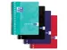 Collegeblok Oxford School A5+ 17-gaats 80vel assorti