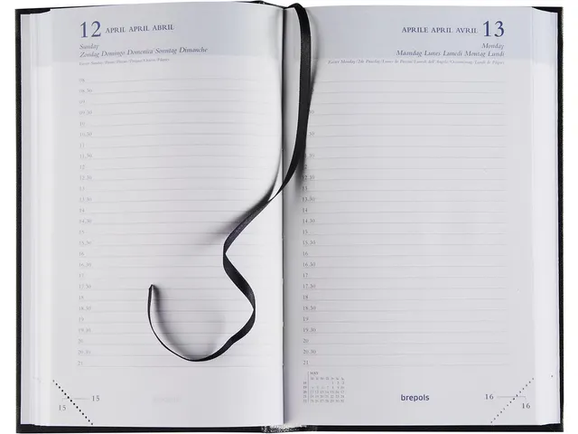 agenda Brefix Lima 6-talig, blauw, 2026