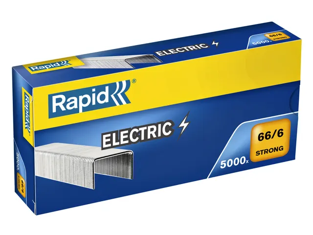 Nieten Rapid 66/6 gegalvaniseerd strong 5000 stuks