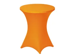 Tafelrok BRASQ voor statafel 80cm oranje