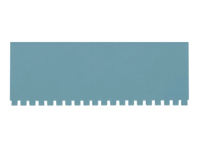 naambordje,HxB 27x76mm,doos,blauw