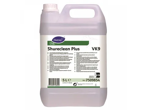 Diversey Shureclean Plus VK 2x 5 Liter Schuimend Reinigingsmiddel