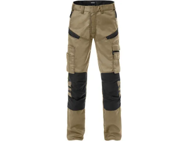 Fristads 2555 STFP werkbroek, kakigroen/zwart, maat 48, per stuk