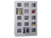 Armoire Multicases Portes Vitrées Hxlxp 1850X1230X500Mm 15Cases Large