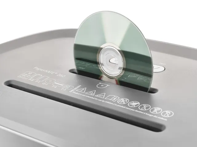 Destructeur Dahle PaperSAFE 260 Particules 4x12mm P-4