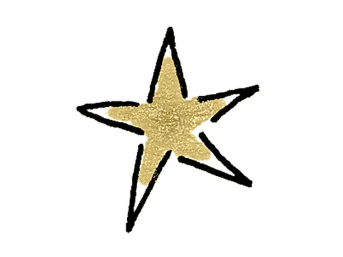 Tekstmarker Faber Castell Metallic goud