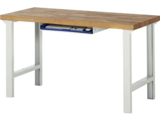 uittreklade voor toetsenbord,v. werkbank,HxBxD 85x640x485mm