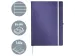 Carnet de notes Leitz Style A4 ligné couverture rigide bleu titane
