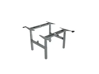 OUTLET Elektrisch Verstelbaar Zit-Sta Frame Duo Bureau Grijs 180Cm - 3