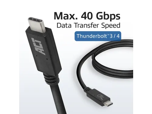 Kabel ACT USB4 40Gbps USB-C USB-IF