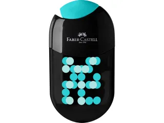 Puntenslijper Faber-Castell Two Tone duo slijper+gum 18 stuks - 9