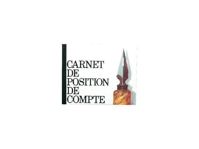 Piqûre position de compte 16x19,5cm 40pages -