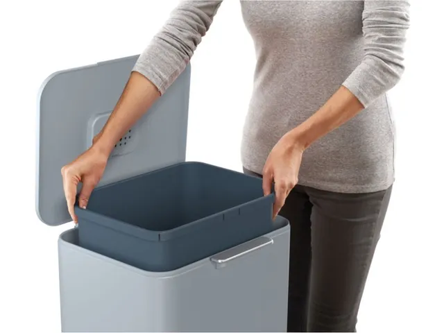 Sky Intelligent Waste Prullenbak Totem 2.0 RVS 60 Liter