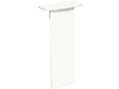 designelement,v. balie,B 500mm,hout,wit