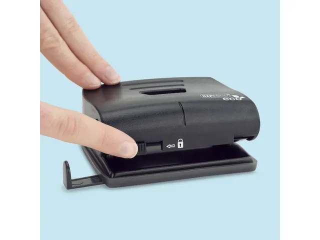 2-gaats perforator ECO 20 vellen zwart
