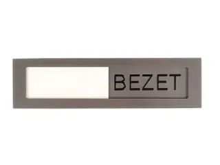 Infobord Deurbordje Vrij-bezet 150x40mm - 3