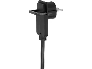 Stekkerdoos Brennenstuhl Comfort Plus 6vdig incl platte stekker 2m zw - 6