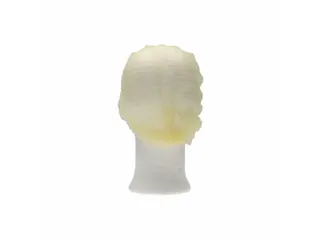 Haarnet Pp Non Woven Baret Geel 53cm 'clip Cap' maat L 1000 stuks - 3