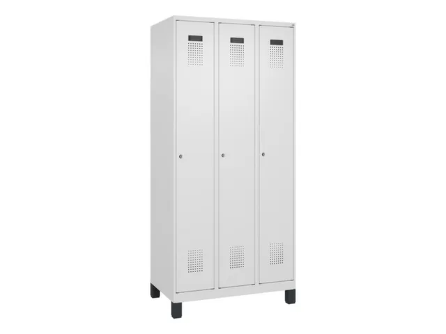 locker voor scheiding van kleding,HxBxD 1950x900x500mm,3vak