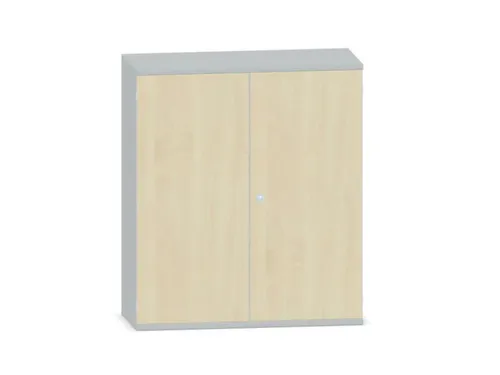 Kantoorkast 1150x1000x430mm Decor Romp Lichtgrijs Decor Front Esdoorn