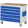 gereedschapswagen 975x1145x650mm beukblad 450kg 5 laden RAL5010