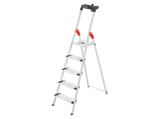 veiligheidsladder,eenzijdig,5 XXL treden,Stand H 1,06m,balk L 1,85m - 3