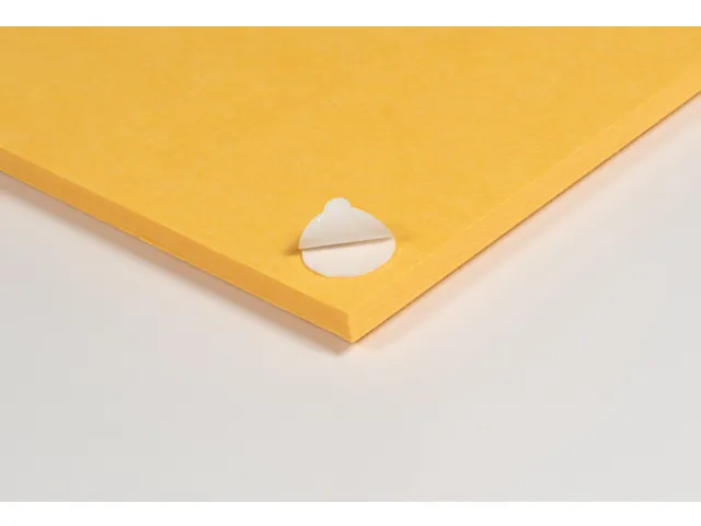 Panneau mural acoustique Feutre PET 30x120cm Jaune 4pcs